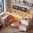 Cristel 65.4'' W L-Shaped Computer Desk-734360981