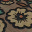 Tapis de porte en caoutchouc recyclé antidérapant Garden / Dusk Earth