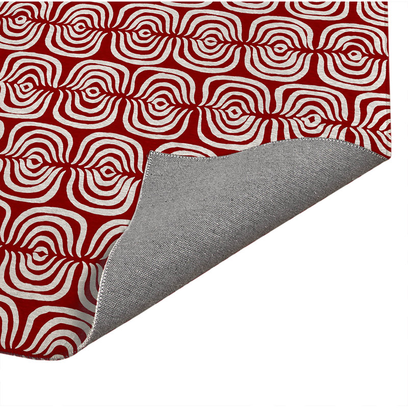 Paillasson d'intérieur The Way, L 60 po x L 84 po, Rouge canneberge
