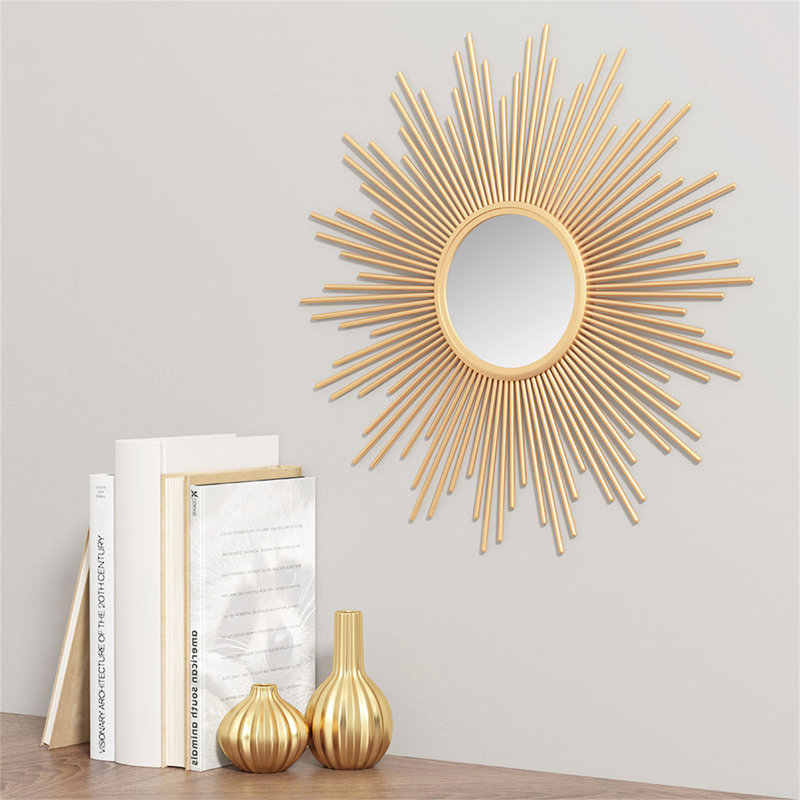 Miroir mural, 29,5 po x 29,5 po
