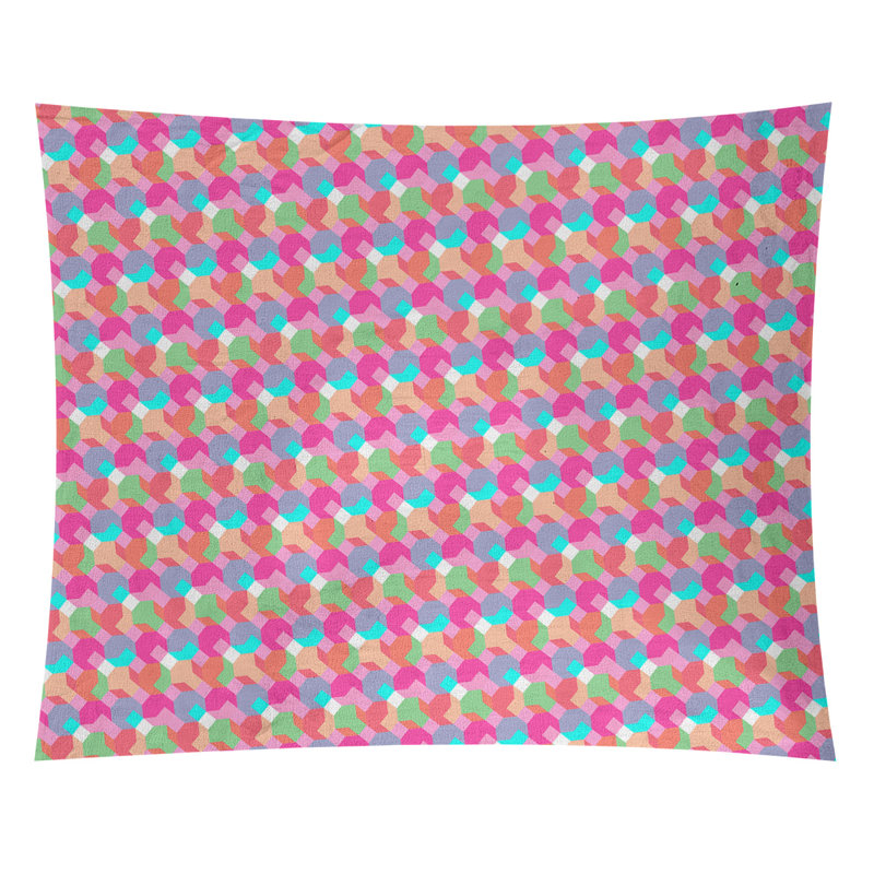 Tapisseries octogones par katelyn elizabeth Kitterman, H 27,5 po x l 37,5 po, Intérieur