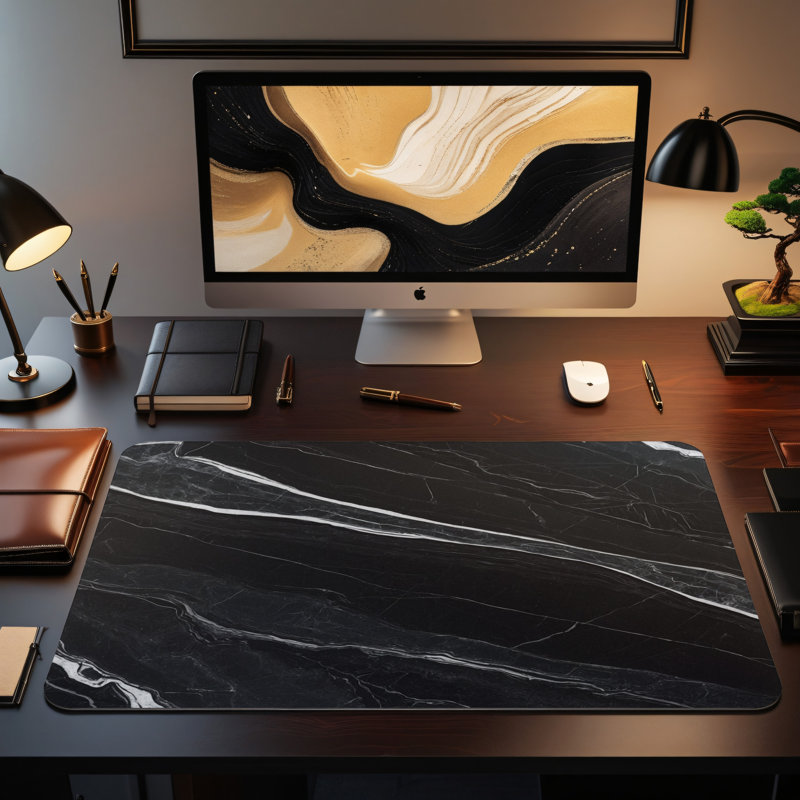 Polyester Desk Pad, 23.6x13.8