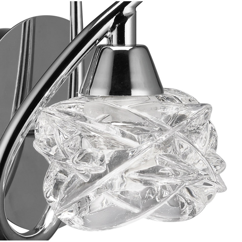 Waithman Chrome Armed Sconce, Polished Chrome