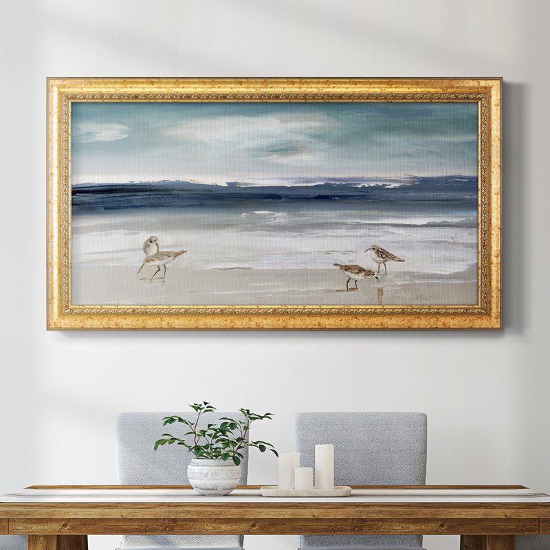 Sandpiper Bay - Reproduction de photo sur toile, 21" H x 37" W x 2.5" D