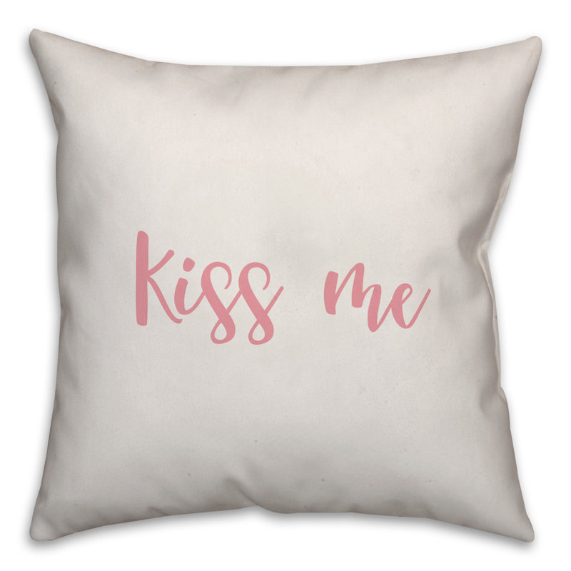 Throw Pillow, Throw Pillow, White/Pink