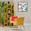 «Fun Shapes Impression», art mural encadré flottant par June Erica Vess-435757545-435757551