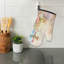 Gant de cuisine en coton Delicate Cross Strokes