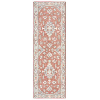 TOWN & COUNTRY LUXE Livie Forever Vintage Everwash Washable Multi-Use, Non-Slip Kitchen Runner