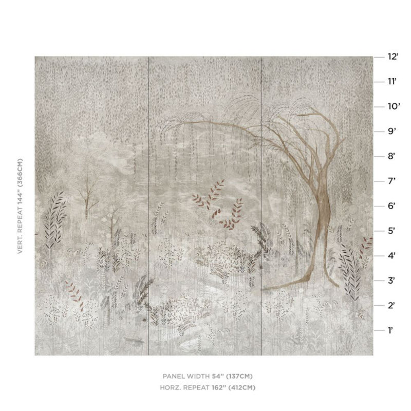 Schumacher x Colette Cosentino Bisou Panel Set, Tin