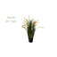 Herbe d'oignon artificielle 26 po en pot