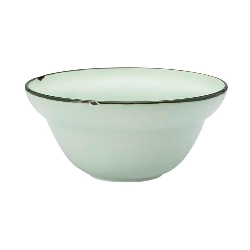 Bol à céréales 5 "Tin Tin Green par Lucerne (Caisse de 48) (Porcelaine)