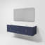 Ensemble de meuble-lavabo double mural 72 "avec miroir Geneva-1378554681-1461256126