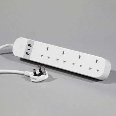 Wifi Smart 4 Socket Extension Lead Smart Plug