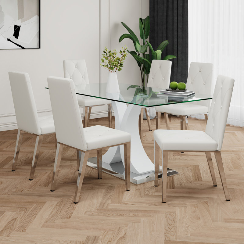 Modern Style Glass Table