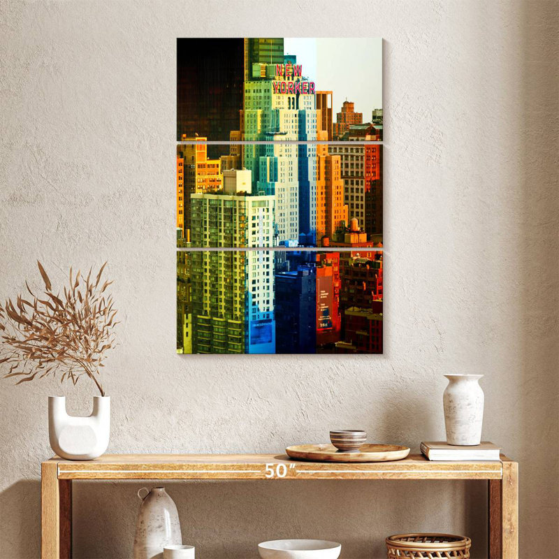Masam Art Buildings - Manhattan, H 32 po x l 20 po