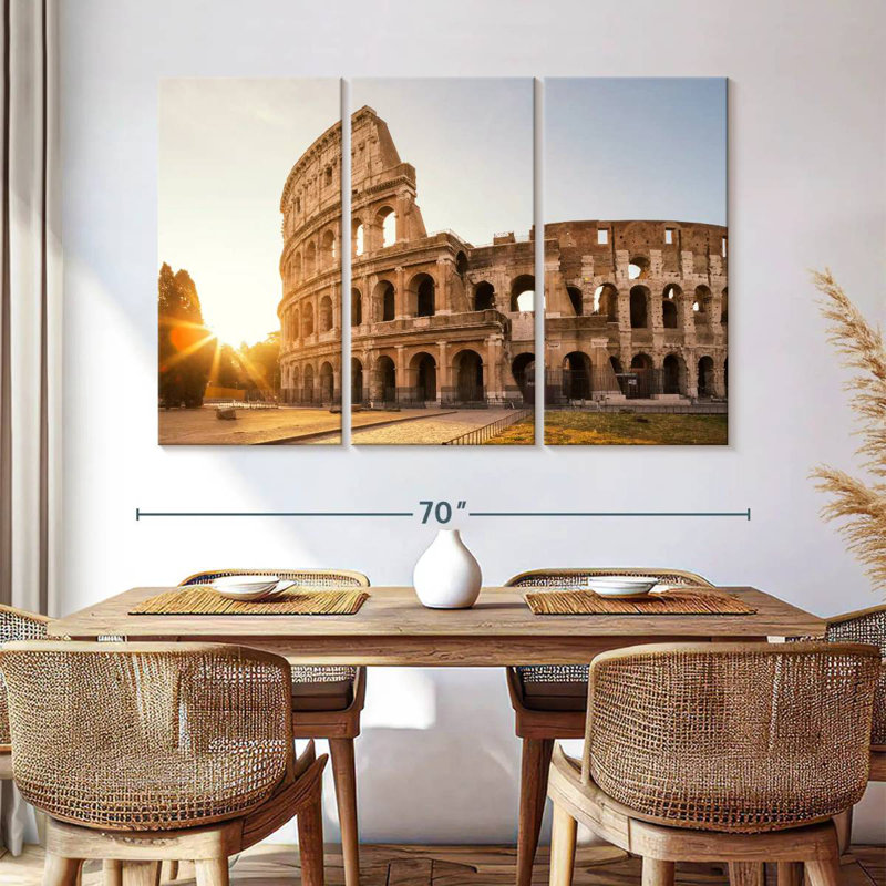 Sebbie Majestic Roman Colosseum, 36" H x 57" W
