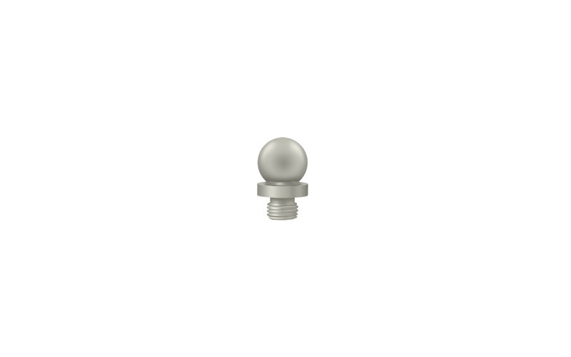 Ball Tip Door Hinge, Brushed Nickel