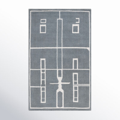 Murcia Hand-Woven Abstract Wool Rug