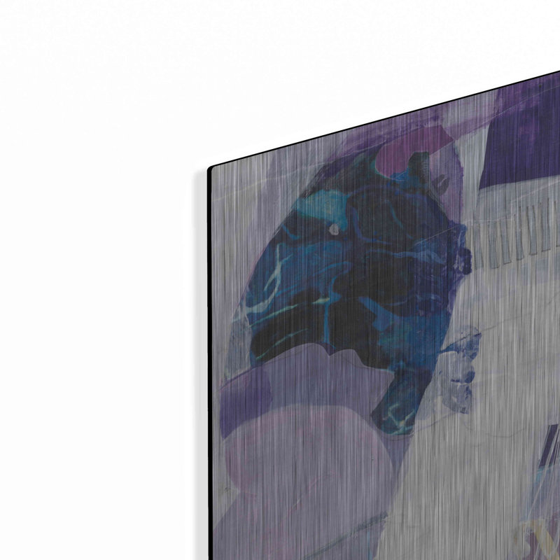Art mural en métal Wrought Studio ™ par Abstract Kathy, H 12 po x l 12 po
