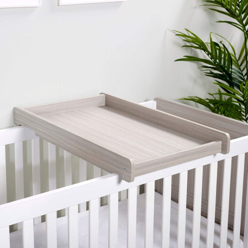 Pembrey Cot Top Changer - Ash Grey