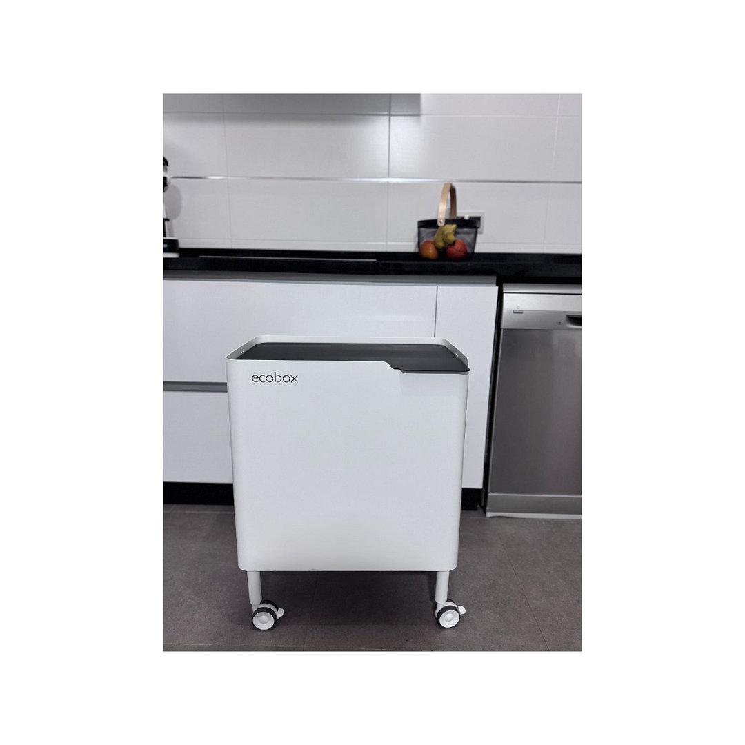 Jefferson Place 40 Litre Multi-Compartments Trash & Recycling Bin