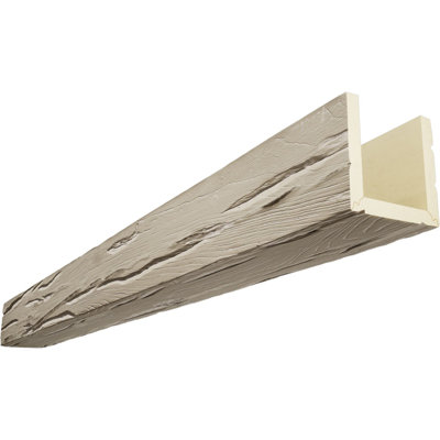 Riverwood Endurathane Faux Wood 3-Sided Ceiling Beam (U-beam)