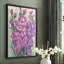 Gladiolas Blooming I Framed Print - Solid Wood-47905388-47905391
