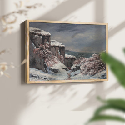 Vintage Floral-VIII -Framed Print - Restickable