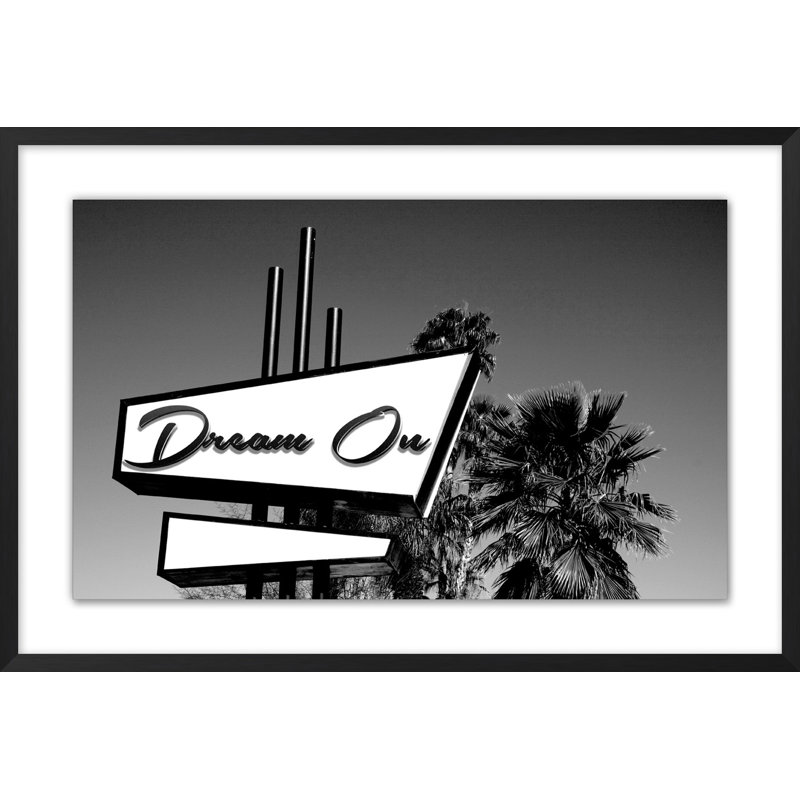 «Dream on» - Photographie encadrée sur papier