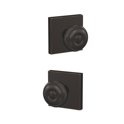 Georgian Non-Turning Knob with Collins Trim