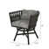 Arlend Swivel Patio Dining Armchair with Cushion