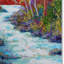 'Tamahi River' Painting Print on Wrapped Canvas-22075369