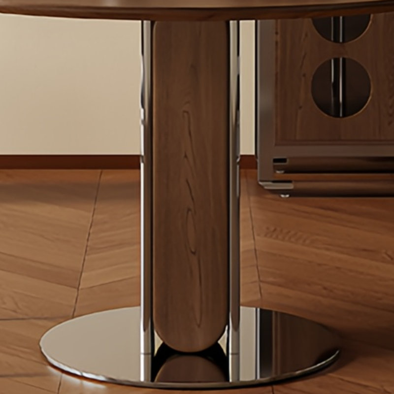 Table de salle à manger ronde Retro, H 29,53 po x L 47,24 po x l 47,24 po