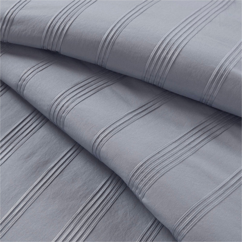 7-Piece Woven Striped Comforter Set, Full Comforter + 7 Additional Pieces