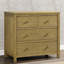 Commode 3 tiroirs Delta Children, brun rouille
