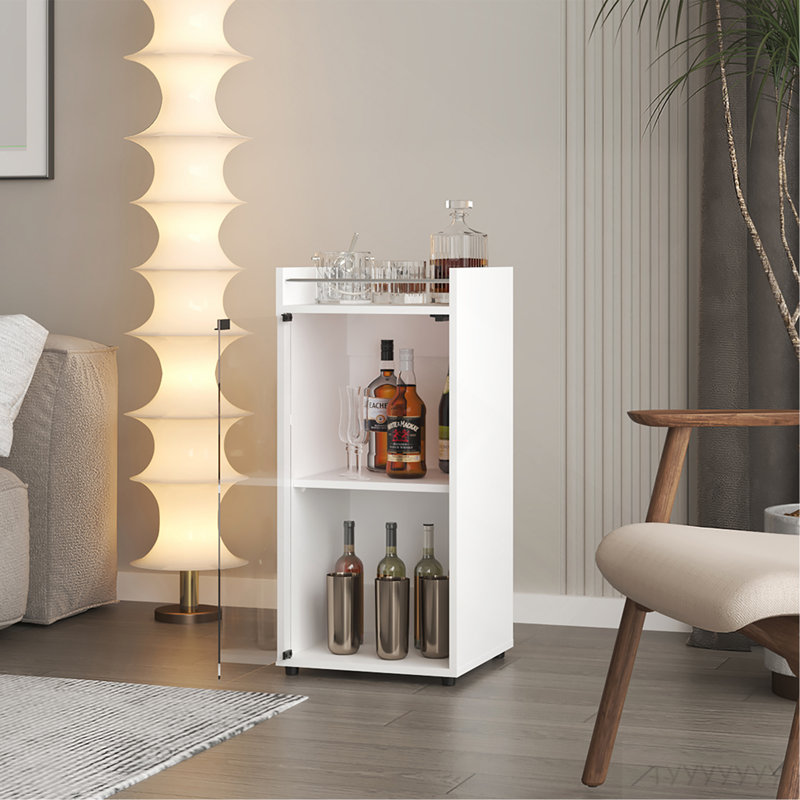 Lampe-penderie Minibar, blanc, Blanc
