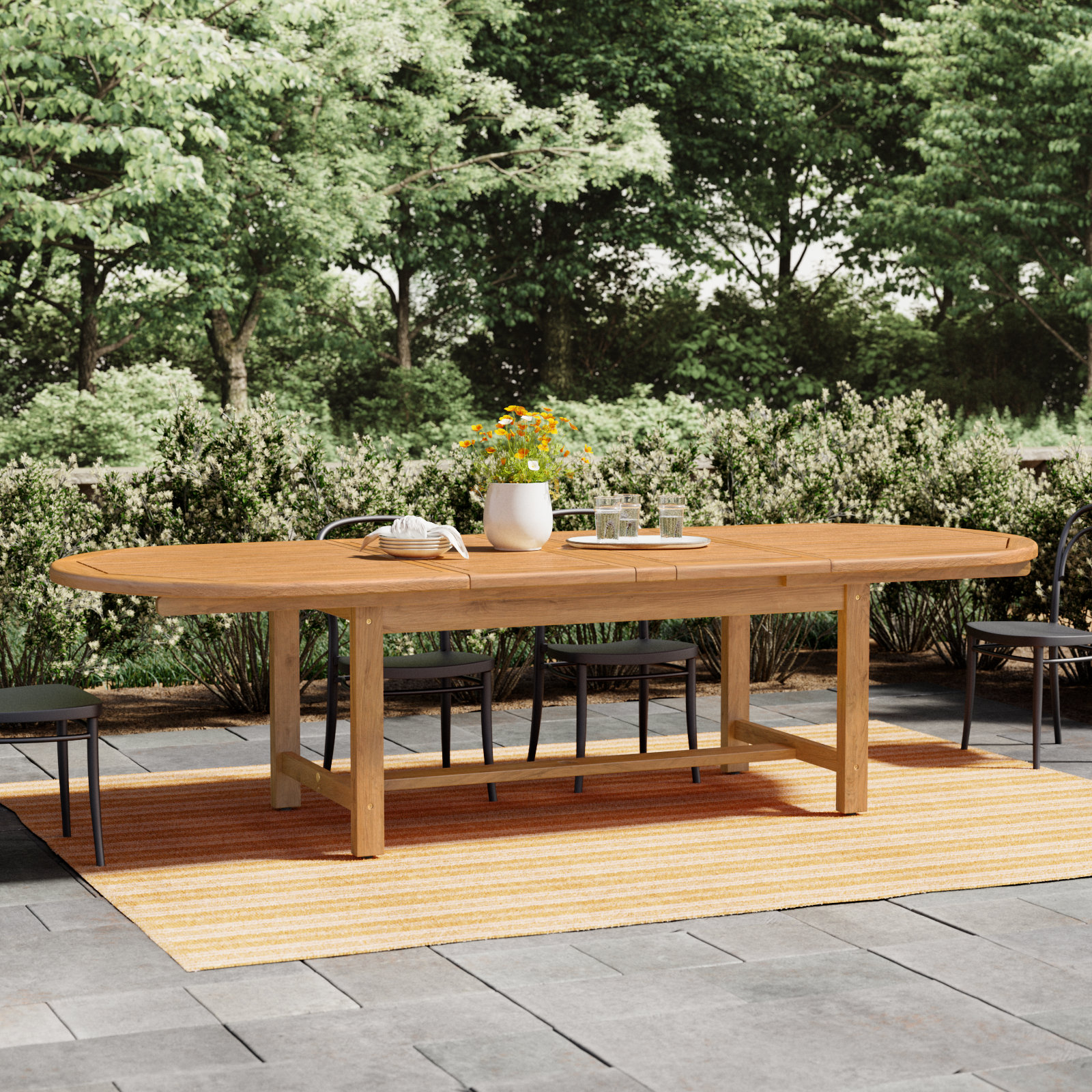 Pascoe Outdoor Teak Dining Table
