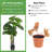 47.5'' Faux Palm Plant in Pot