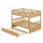 Bunk Bed With Trundle, Featuring Ladder And Guardrails-993113017