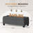 47 Inches Storage Ottoman with Soft Foam-950011390