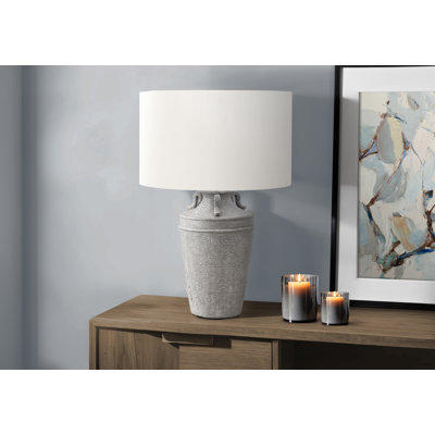 Lighting, 28"h, Table Lamp, Ceramic, Shade, Transitional