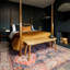 Machine Washable Navy Terra Traditional Persian Style Distressed Living Room Area Rug-81847297