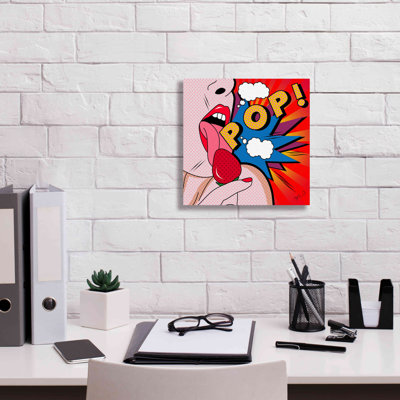 'Pop' by Mark Ashkenazi, Canvas Wall Art