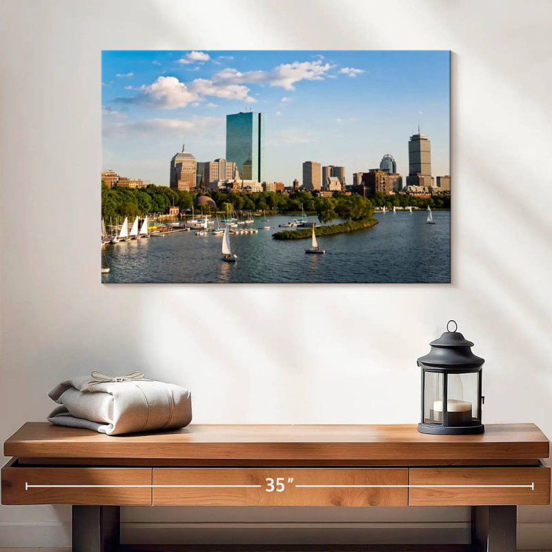 Ravi Voiliers de Boston, H 16 po x l 24 po