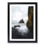Ocean View from Black Sand Beach Iceland - Picture Frame Painting Print-56925108-56925110