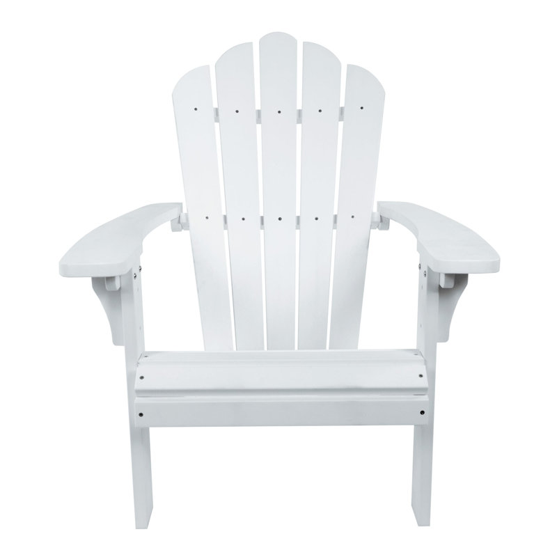 Outdoor Adirondack Chair, White