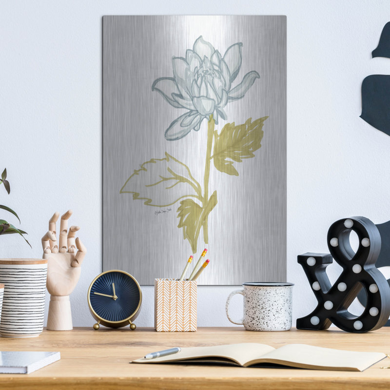 Luxe métal Art «Countryside Bloom 1» par Stellar De «Countryside Bloom 1» par Stellar Design Studio