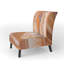 Fauteuil de chambre rembourré Mid-Century