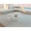 Table basse moderne 46 po x 29 po x 12 po - blanc ultrabrillant (table basse seulement)-1450024844
