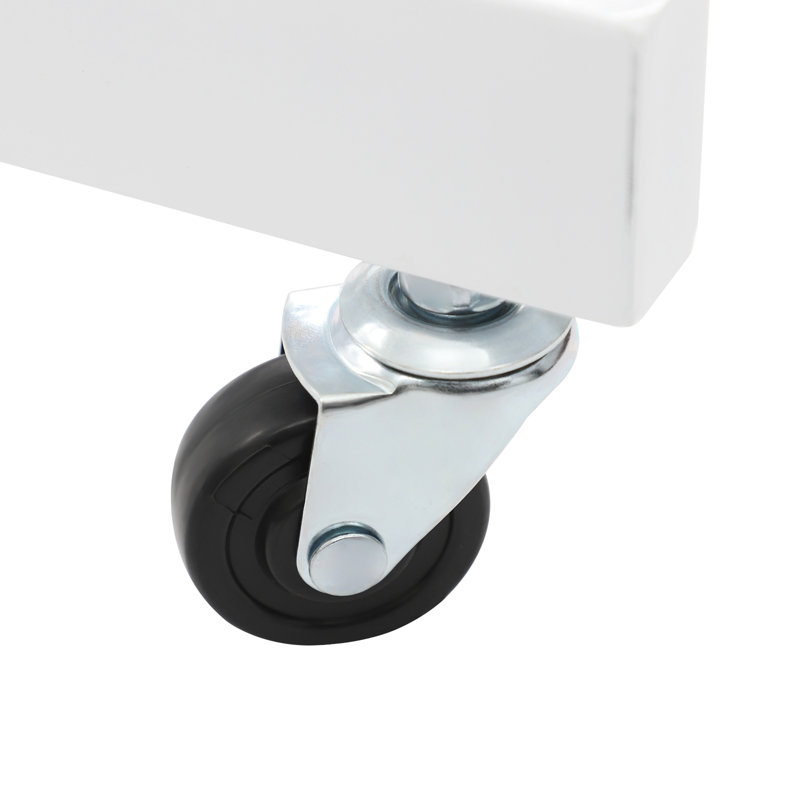 Portant rond 360 ° rotatif, Blanc